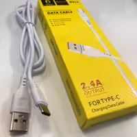 کابل شارژ اورجینال DENMEN مدل D01 تایپC 
