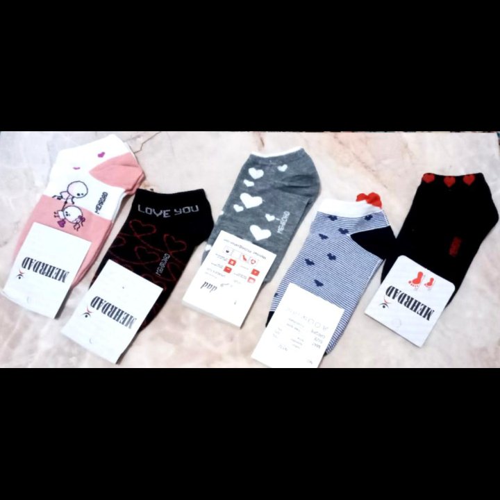 پک های پنج تایی جوراب عاشقانه به سلیقه خودتون