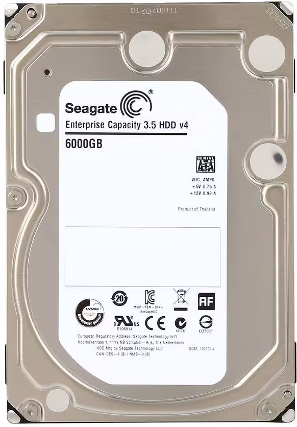 هارد اینترنال سیگیت مدل ST6000NM0004 Enterprise با ظرفیت 6 ترابایت