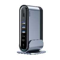 هاب 17 پورت USB-C باسئوس مدل CAHUB-DG0G