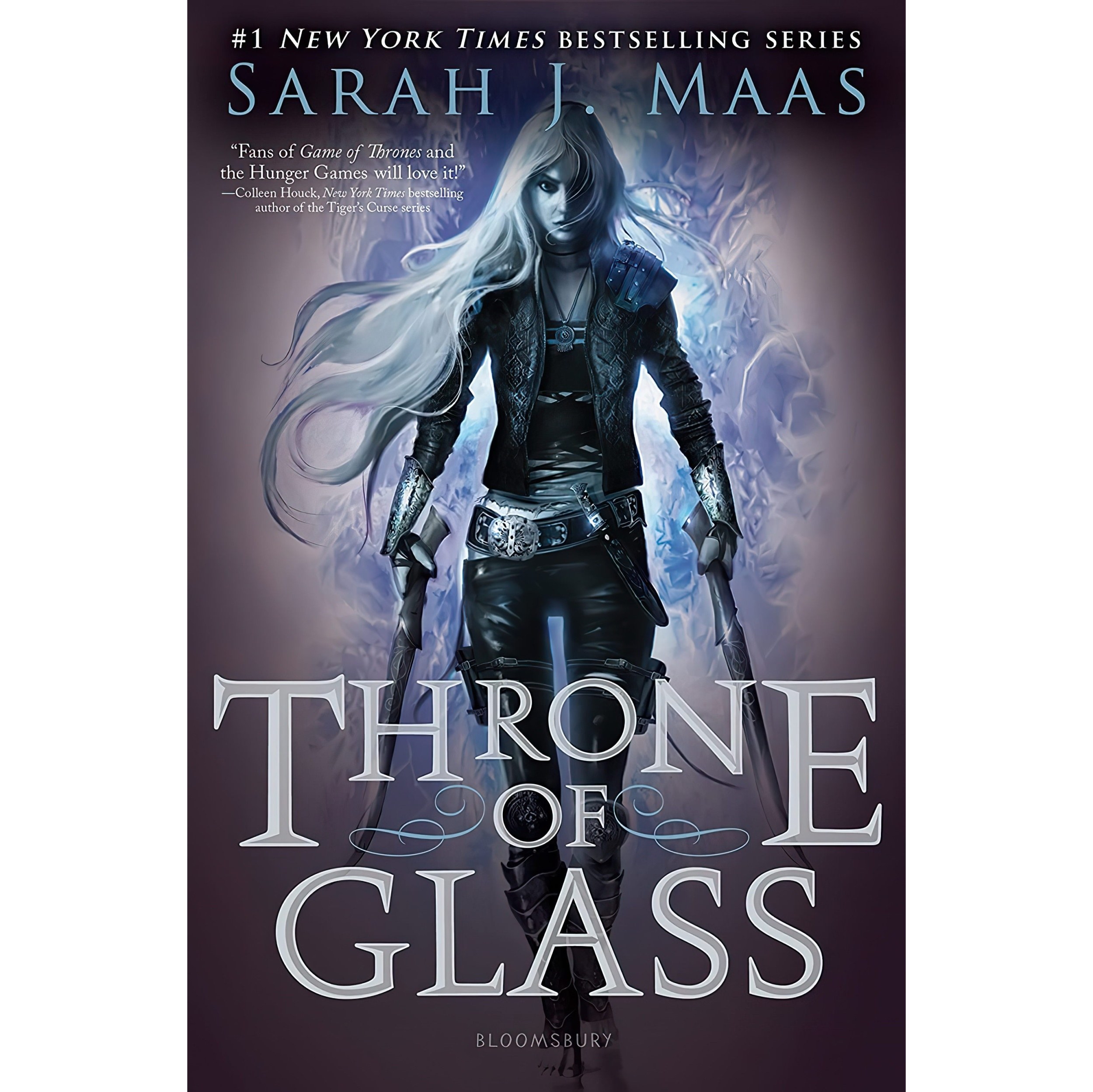 کتاب زبان اصلی Throne of Glass اثر Sarah J Maas انتشارات Bloomsbury YA