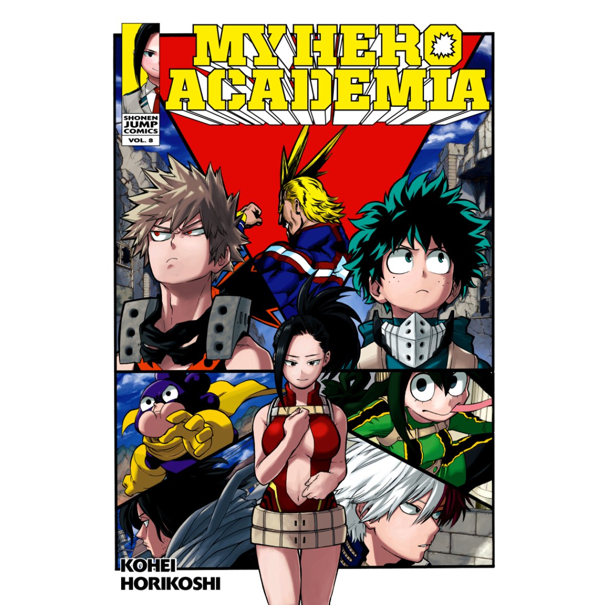 مدرسه قهرمانی من 8 My Hero Academia