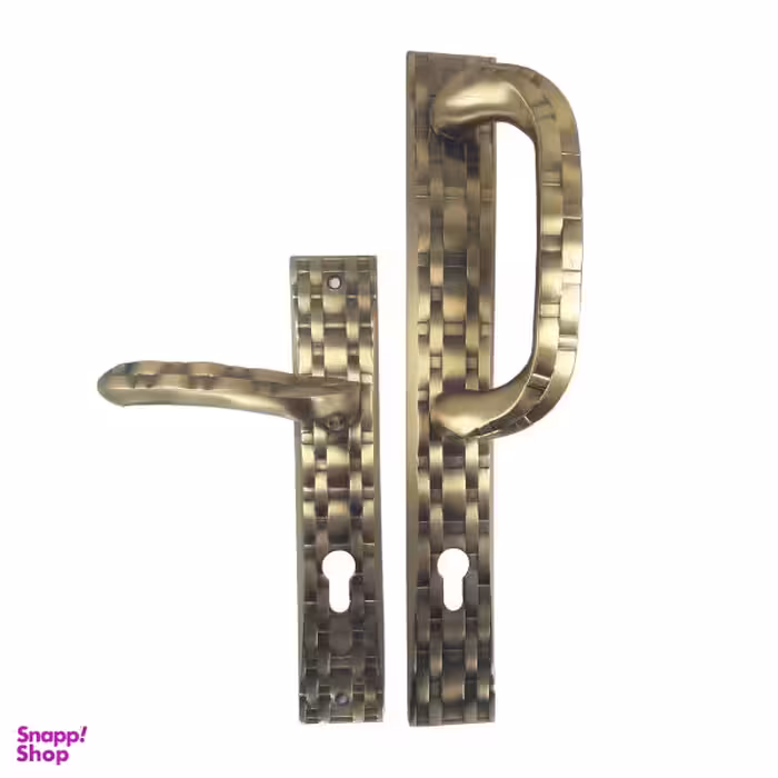 دستگیره در برنز استیل مدل h-6000 مجموعه 2 عددی