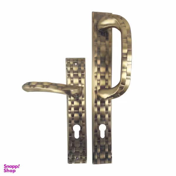 دستگیره در برنز استیل مدل h-6000 مجموعه 2 عددی