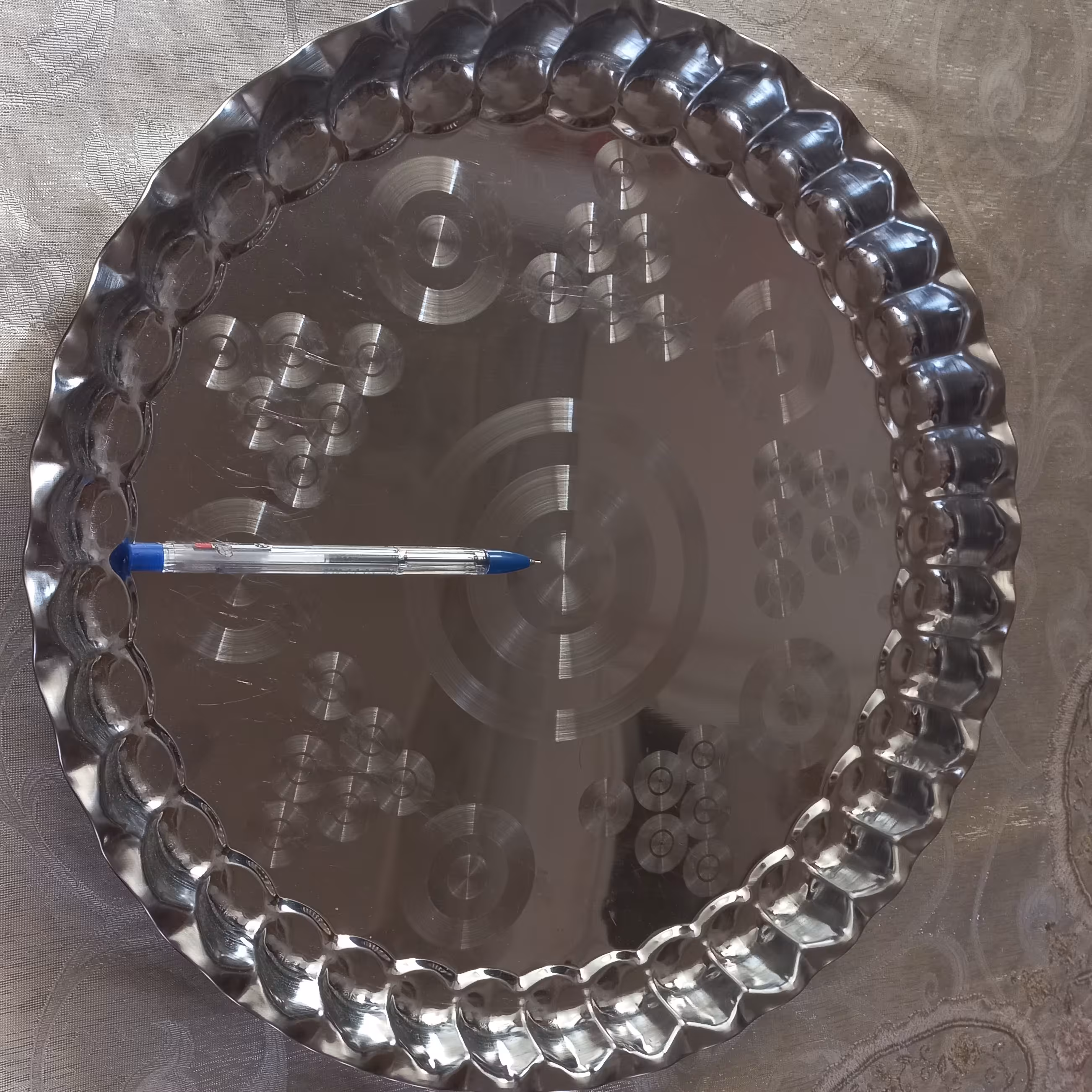 سینی استیل سایز40