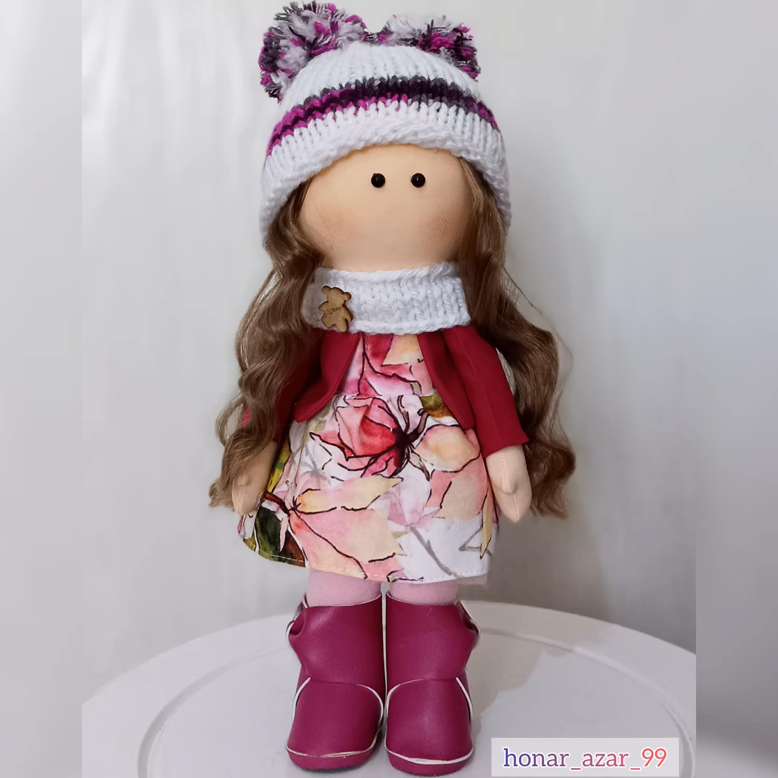 عروسک روسی صورتی