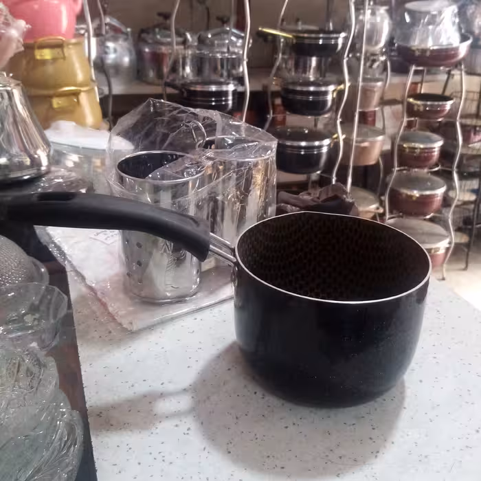 شیر جوش تفلون گرانیت داخل زنبوری مشکی