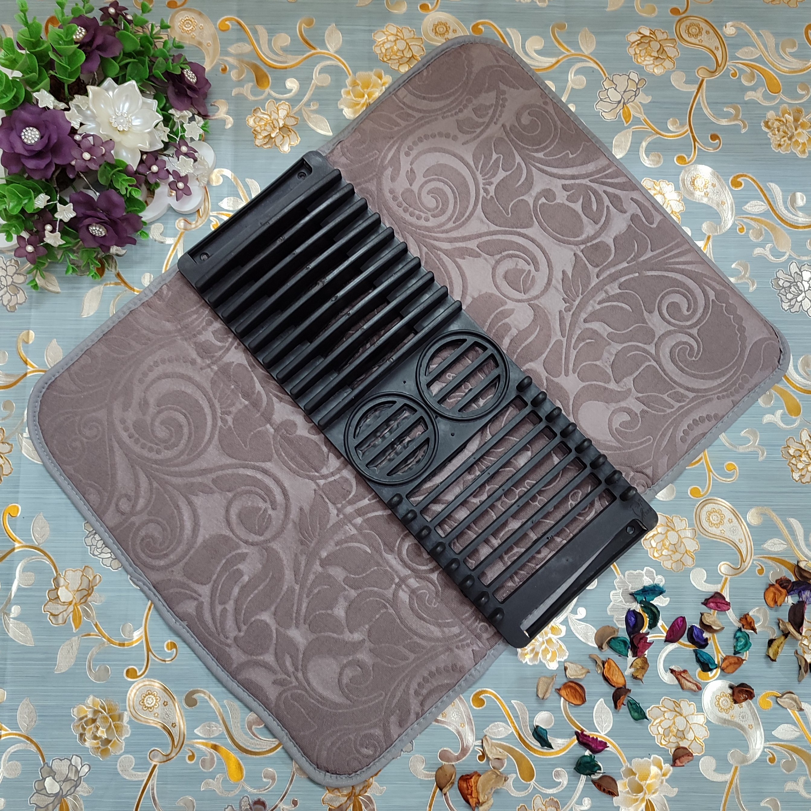 نمگیر استندار میکروفایبر نانو کالباسی تیره   