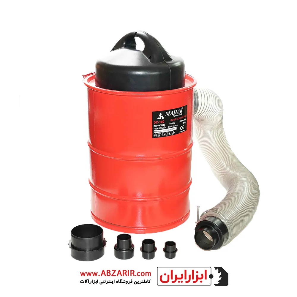 مکنده سطلی 100 میلیمتر محک مدل DC-100