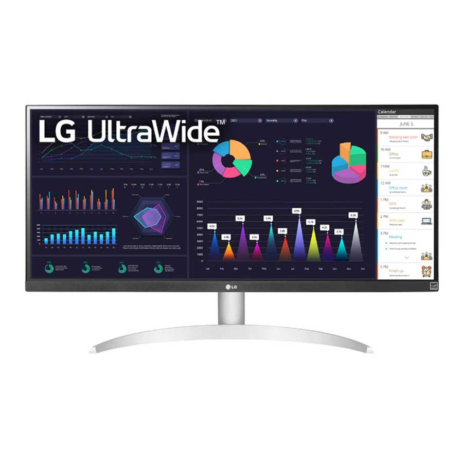 قیمت و خرید مانیتور گیمینگ 29 اینچ ال جی مدل UltraWide 29WQ600-W | یاس ارتباط