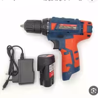 دریل شارژی پی ام 12 ولت تک باطری 