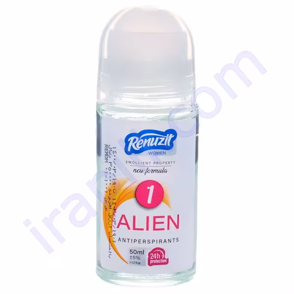 رول ضد تعریق زنانه رینوزیت شماره 1 مدل Alien حجم 50 میلی لیتر