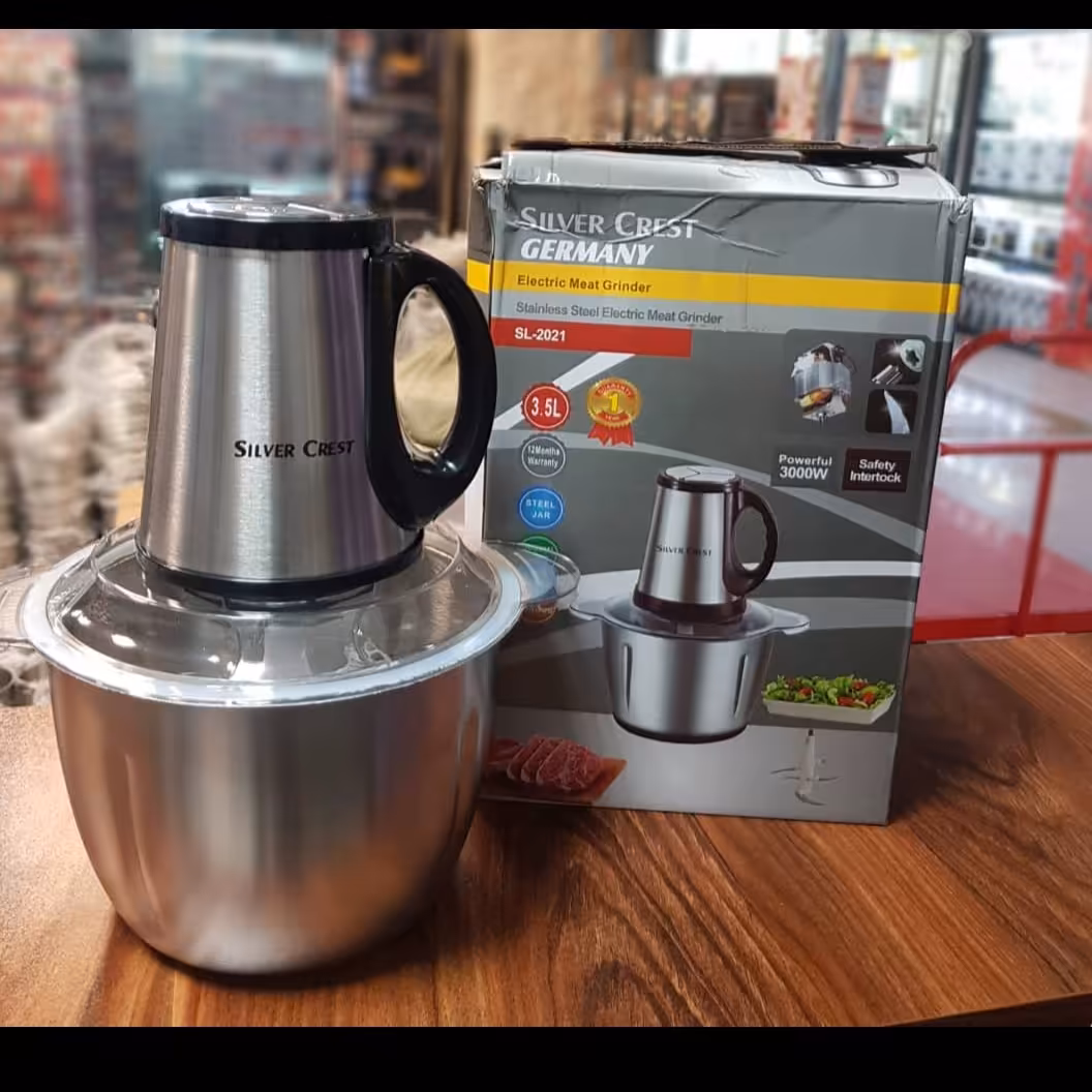 خردکن  3.5 لیتر سیلور کرست 3000 وات با کاسه استیل 