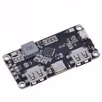 ماژول شارژر پیشرفته Fast Charge دارای پورت Type-C و دو خروجی USB