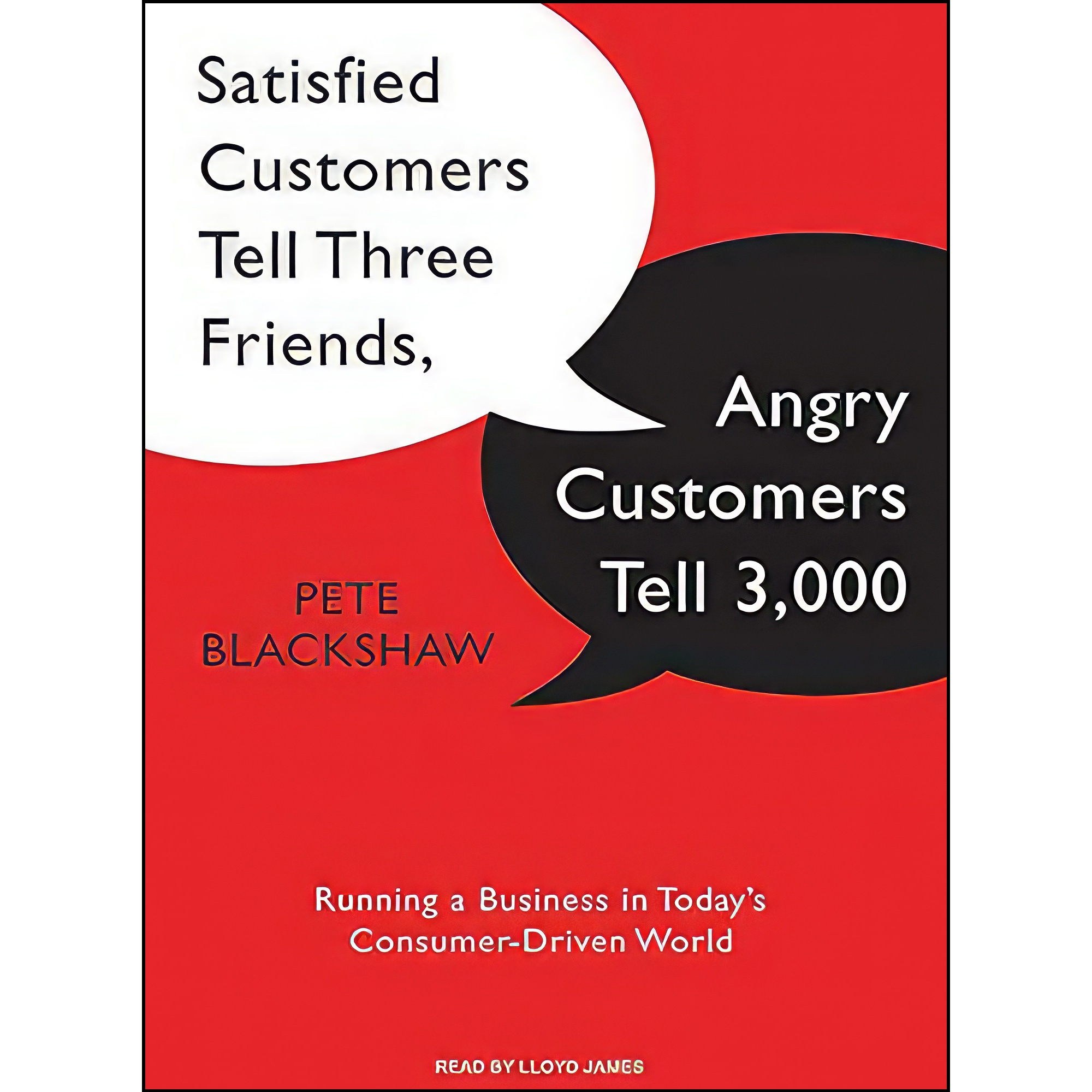 کتاب زبان اصلی Satisfied Customers Tell Three Friends angry Customers Tell