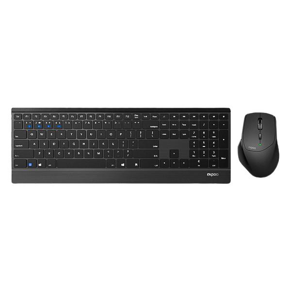 کیبورد و ماوس Bluetooth & wireless رپو مدل 9500M