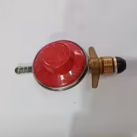 رگولاتور (رگلاتور) گاز مایع خانگی بوتان استاندارد آویزه صنعت قرمز رنگ بدون جعبه