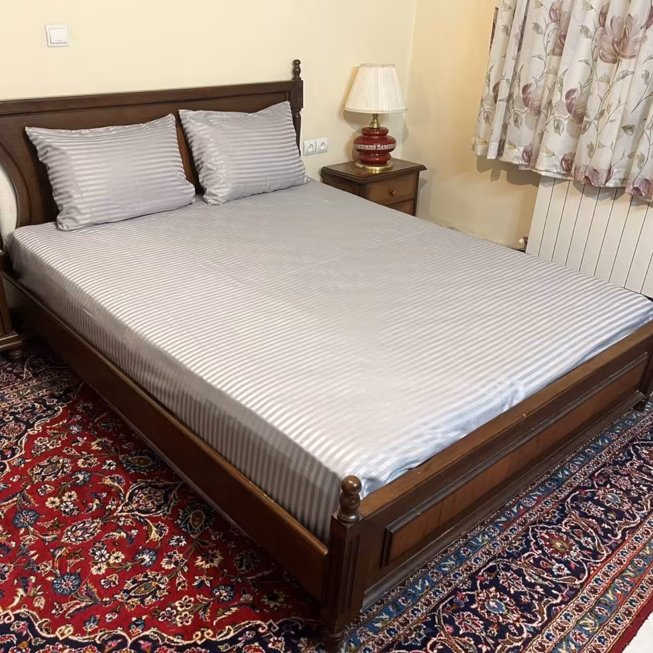 سرویس روتختی ترک مدل کشدار طرح هتلی 2 نفره 3 تیکه کد 180