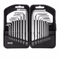 مجموعه 18 عددی آچار آلن و ستاره ای رونیکس مدل 2051