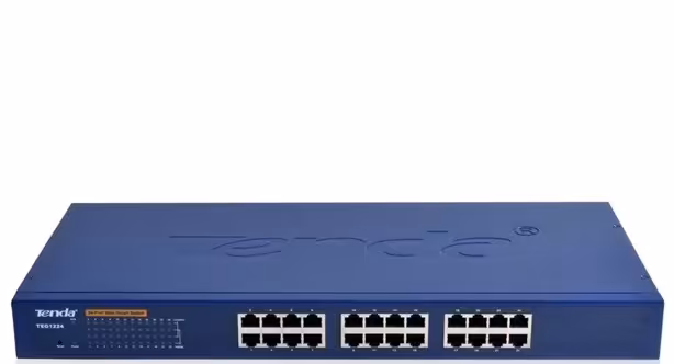 سوئیچ 24 پورت هوشمند و دسکتاپ تندا مدل تی ای اچ 1224
