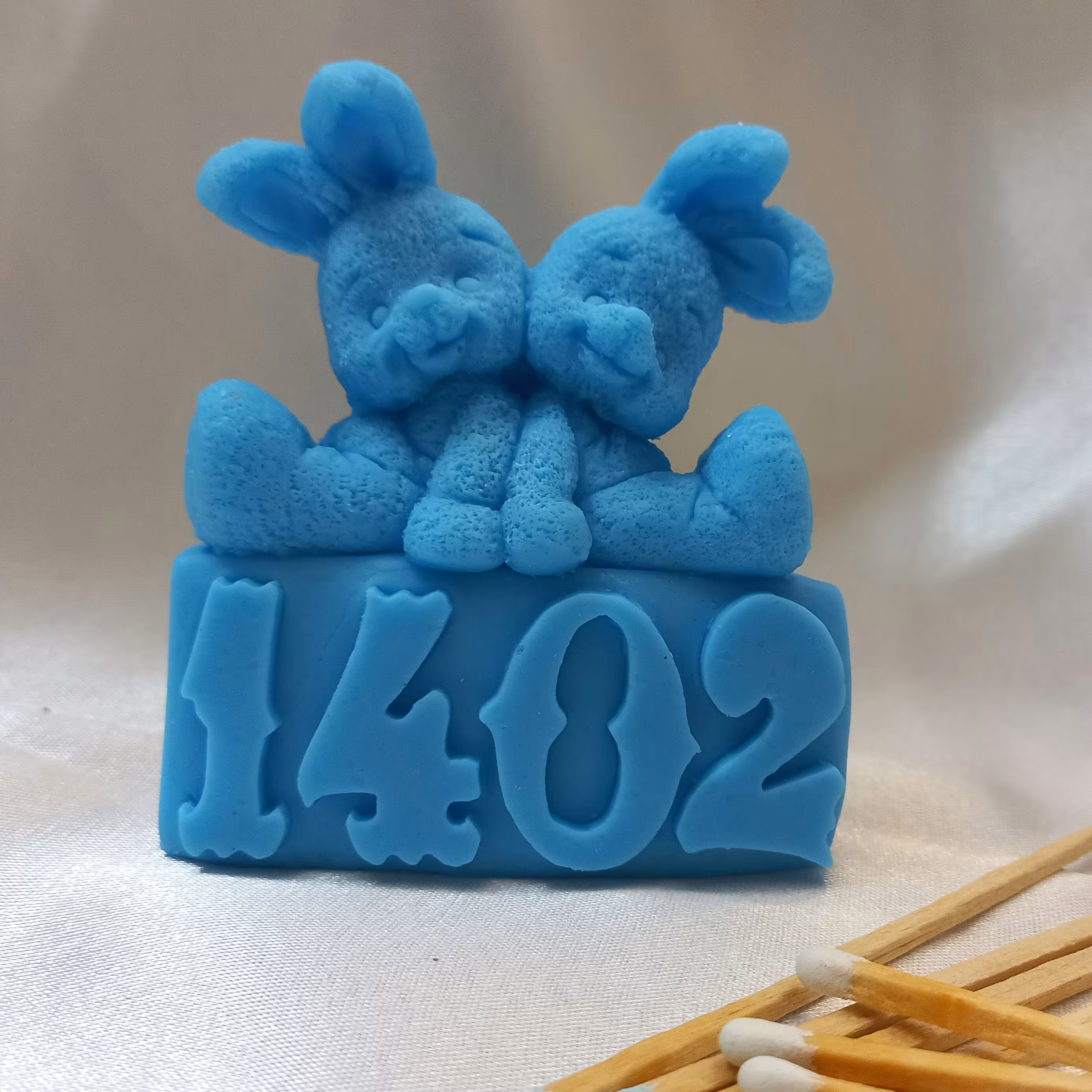 قالب سیلیکونی  شمع خرگوش 1402