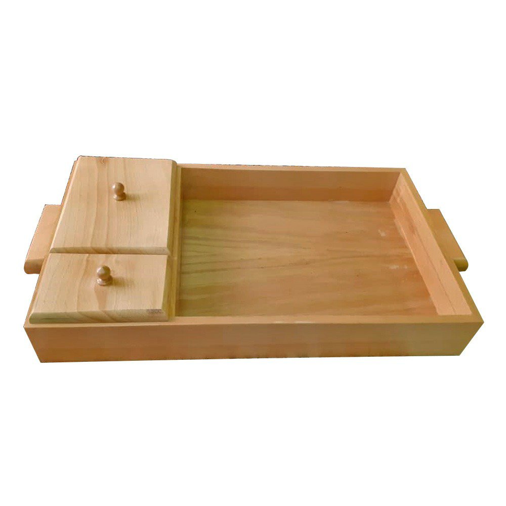 سینی چوبی دو درب