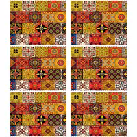 زیر بشقابی مستطیلی پارچه مخمل سایز 35 در 40 مدل U3-541 شرکت رنس