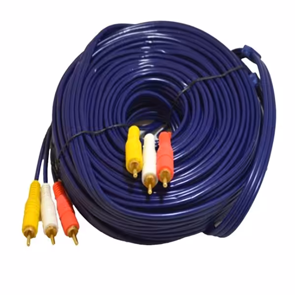 کابل 3 به 3 RCA تصویر و صدا مدل ونوس به متراژ 20 متر کیفیت عالی