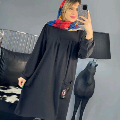 شومیز مانتویی طاووس