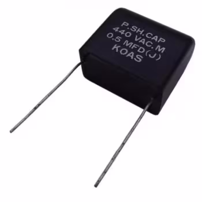 مجموعه 9 عددی خازن 0.5uF / 440V دائم کار موتور AC