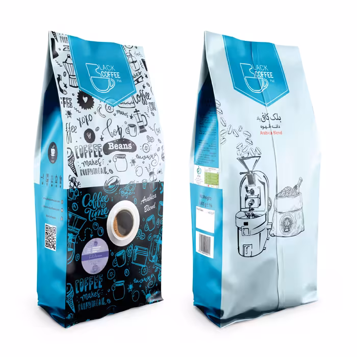 دانه قهوه فول آروما  1کیلو گرم Full Aroma Coffee Beans  بلک کافی یک کیلوگرم