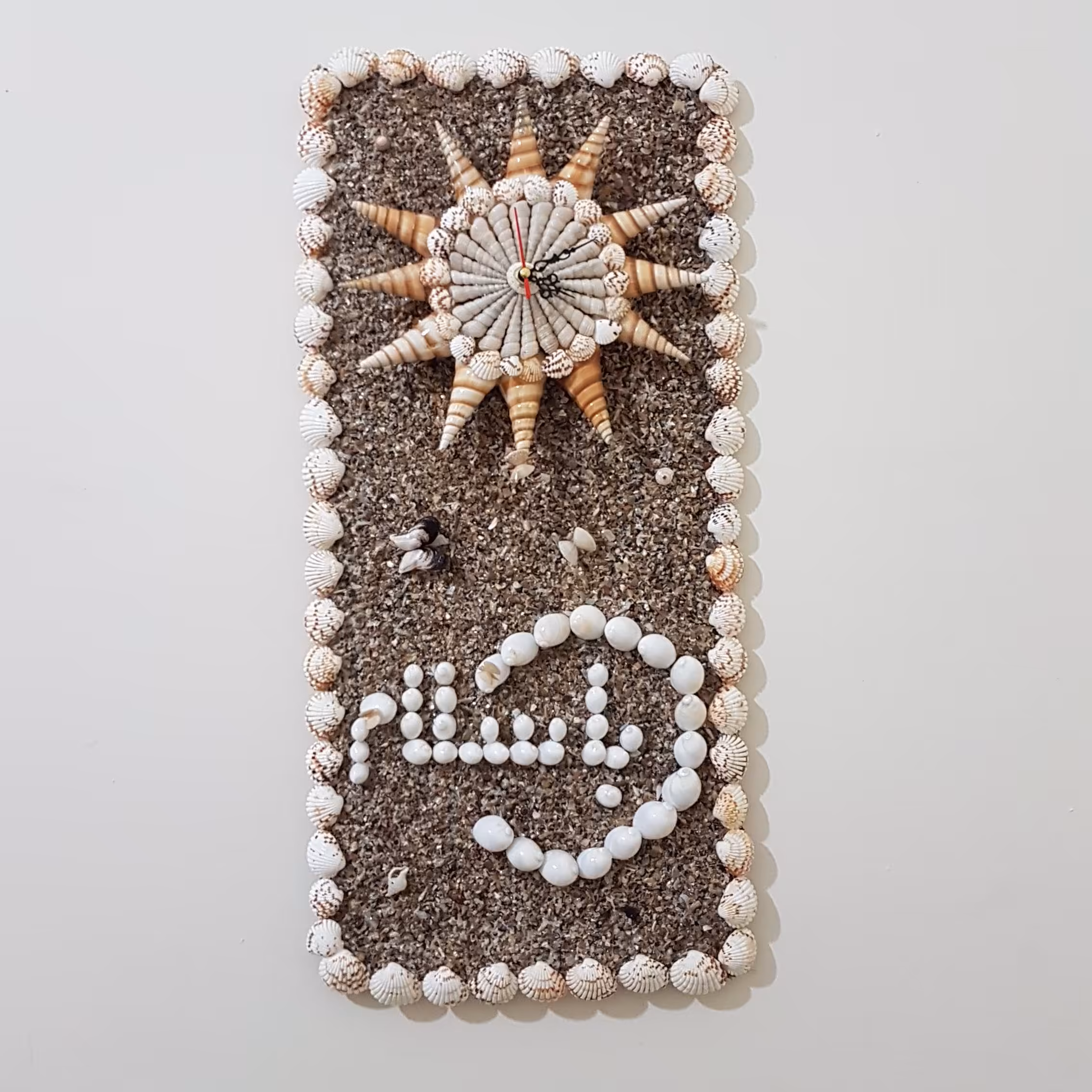 ساعت دیواری صدفی "سفارشی باسلام"