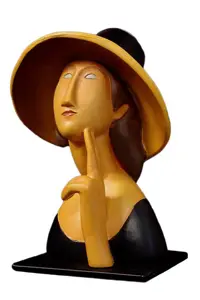 مجسمه modigliani jeanne hebuterne mo03