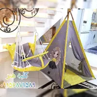 چادر سرخ پوستی چاپی  تاب بانوج