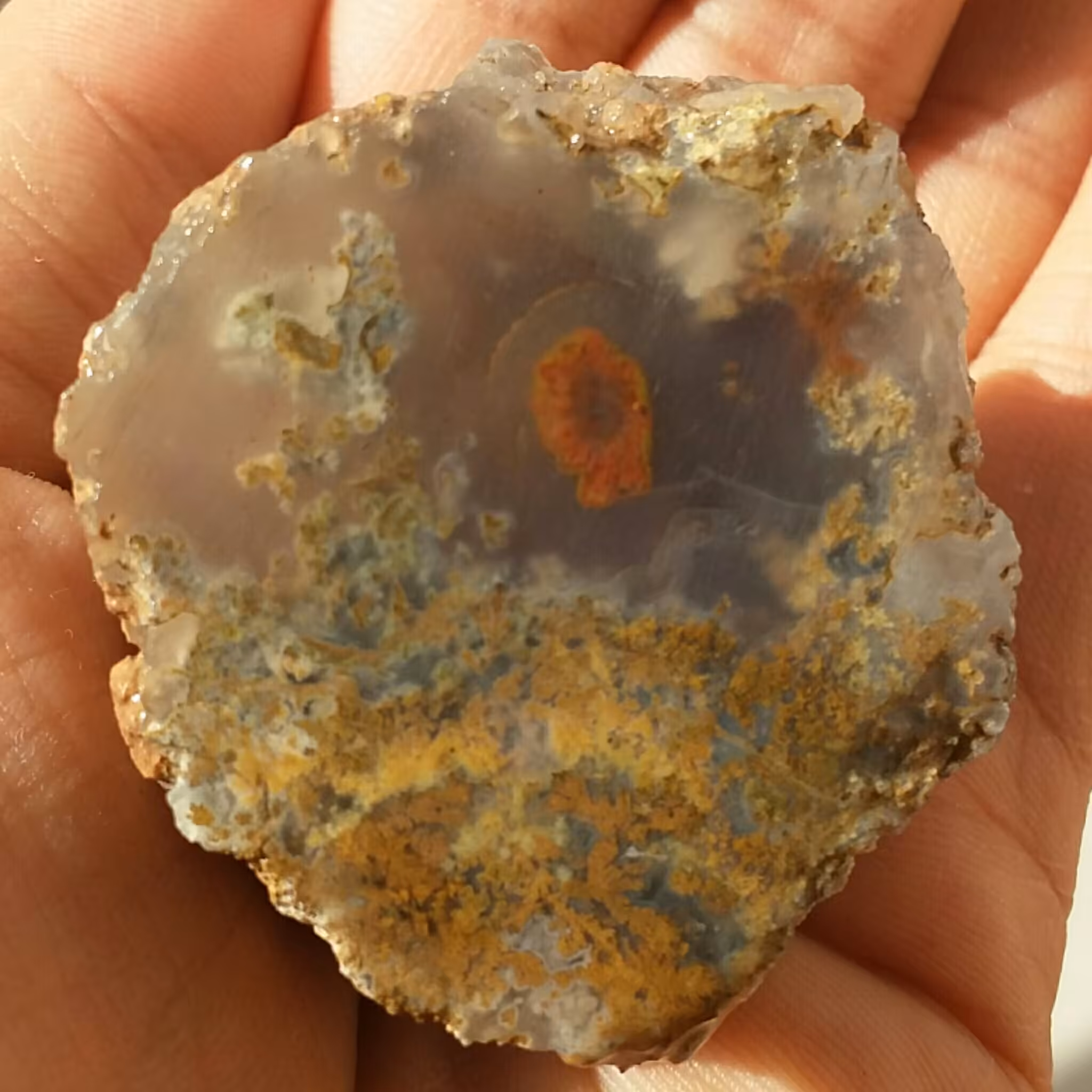 اسلایس سنگ راف شجر شکوفه 7رنگ محشرررر تابلو نقاشی طبیعی بی نظیر