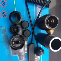 لیزر اسلحه (بدون ماژول)  و پایه های چراغ و لیزر