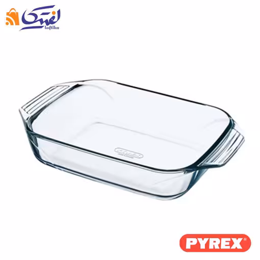 تابه پیرکس فرانسه مستطیل متوسط 27×17 کد 406