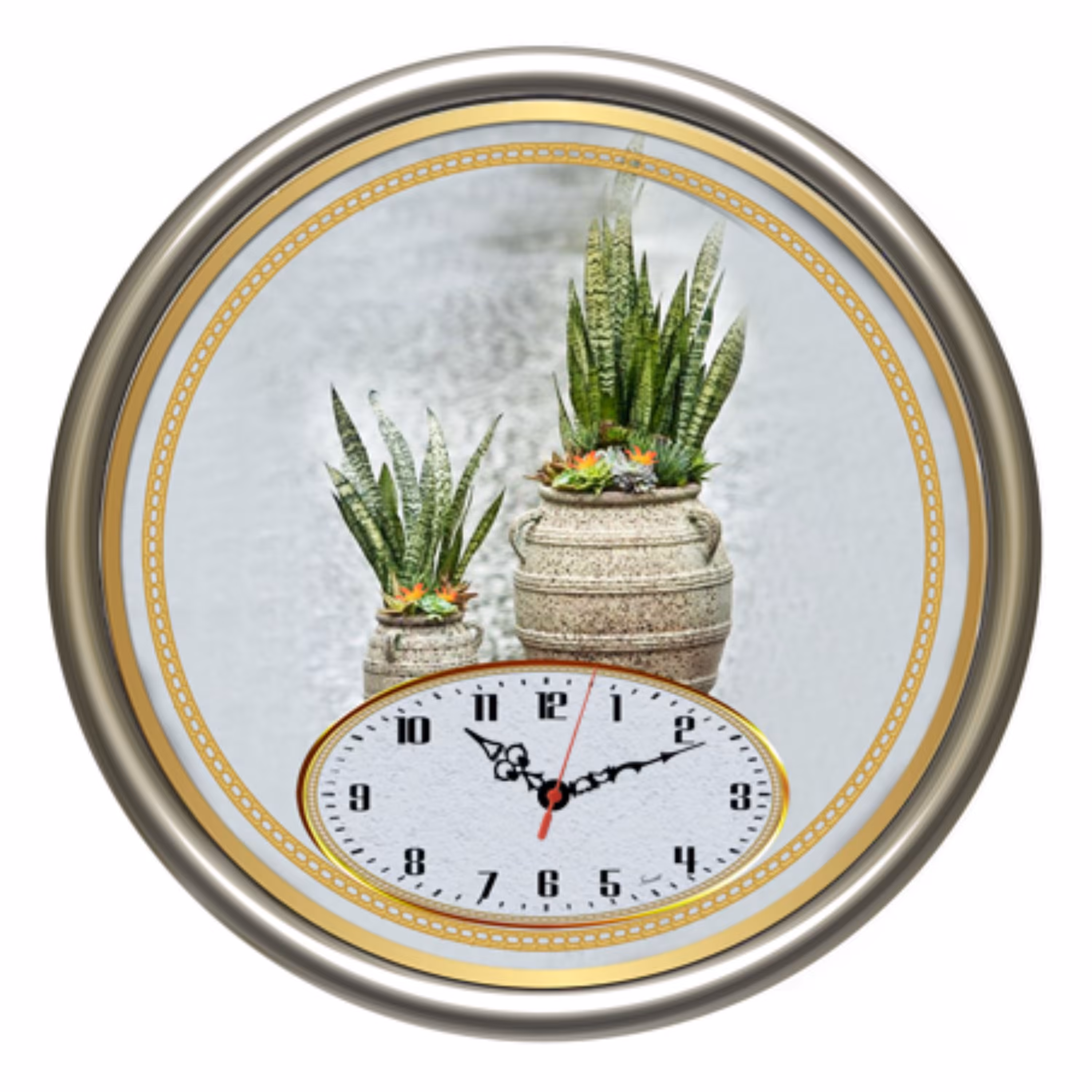 ساعت رومیزی طرح کاکتوس 95