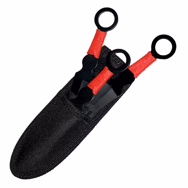 کارد پرتاب سه تایی مدل Ring