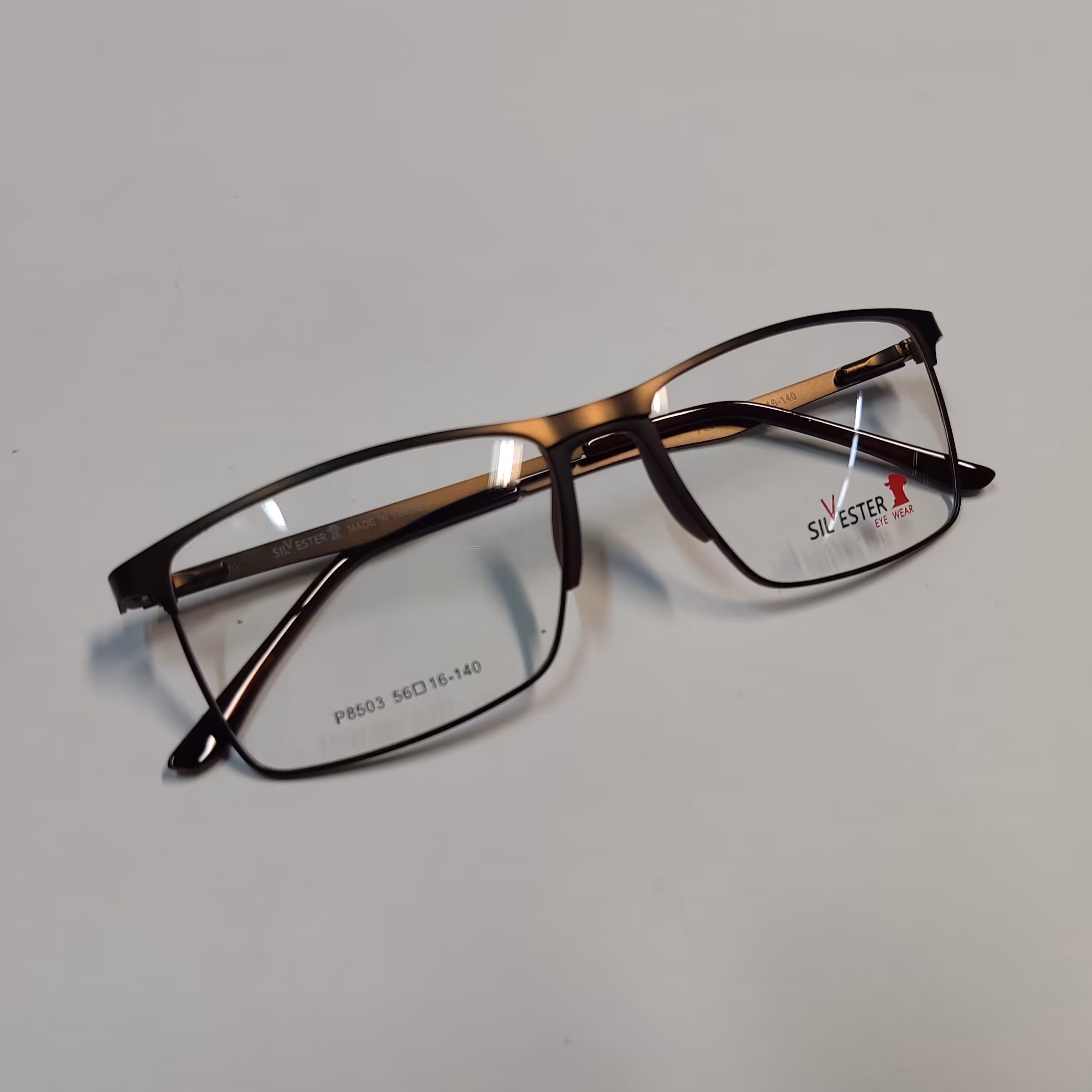 فریم عینک طبی سیلوستر قهوه ای 