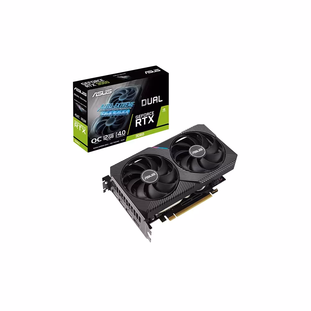 خرید‌کارت گرافیک ASUS GeForce RTX 3060 OC Edition (12GB)