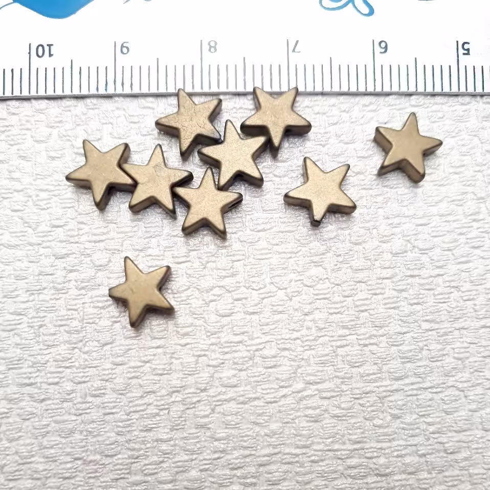 سنگ حدید ستاره مات بسته 10 عددی