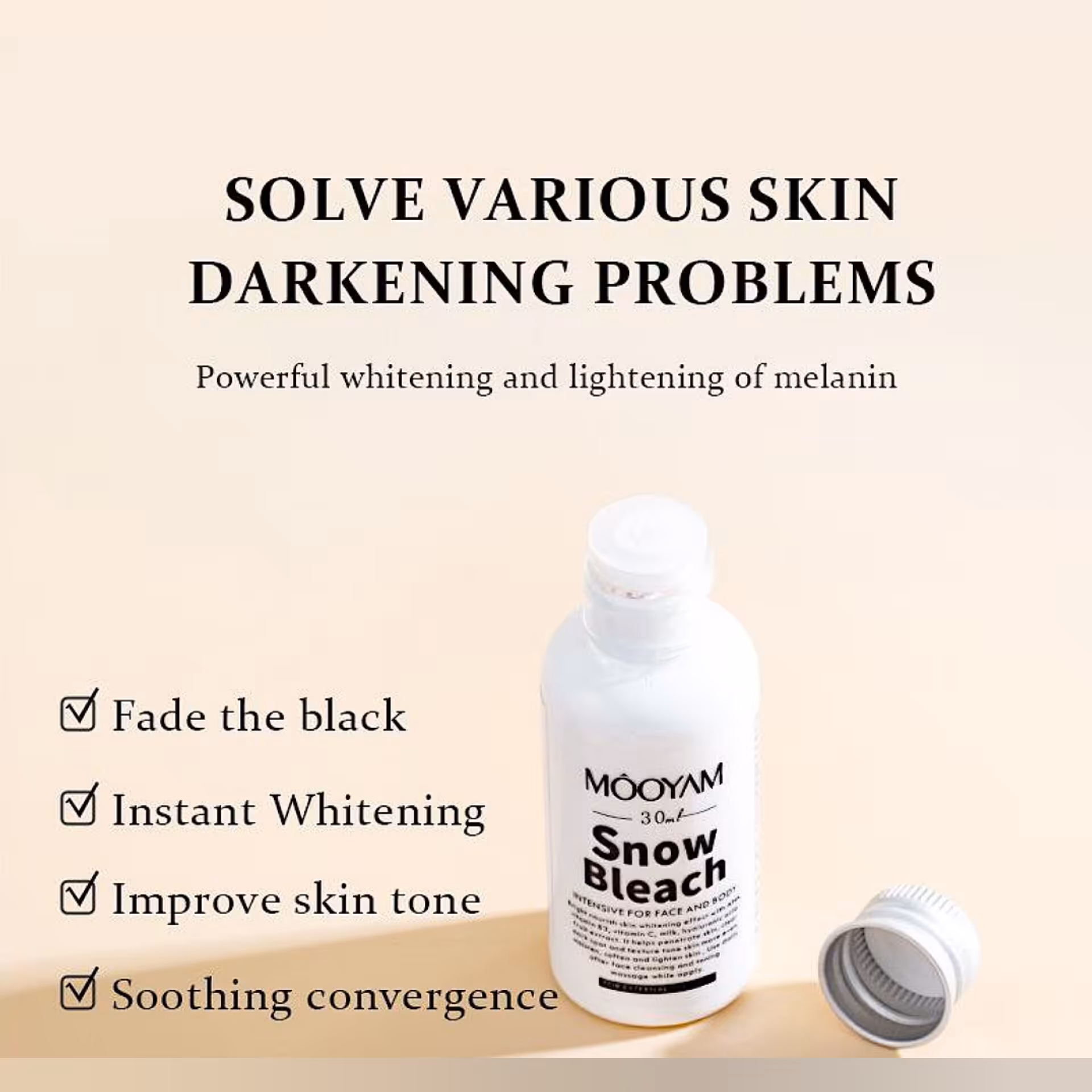 لوسیون روشن کننده نواحی تیره مویام

