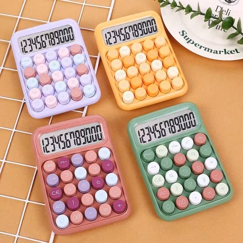 ماشین حساب دکمه رنگی Runzon کد 817