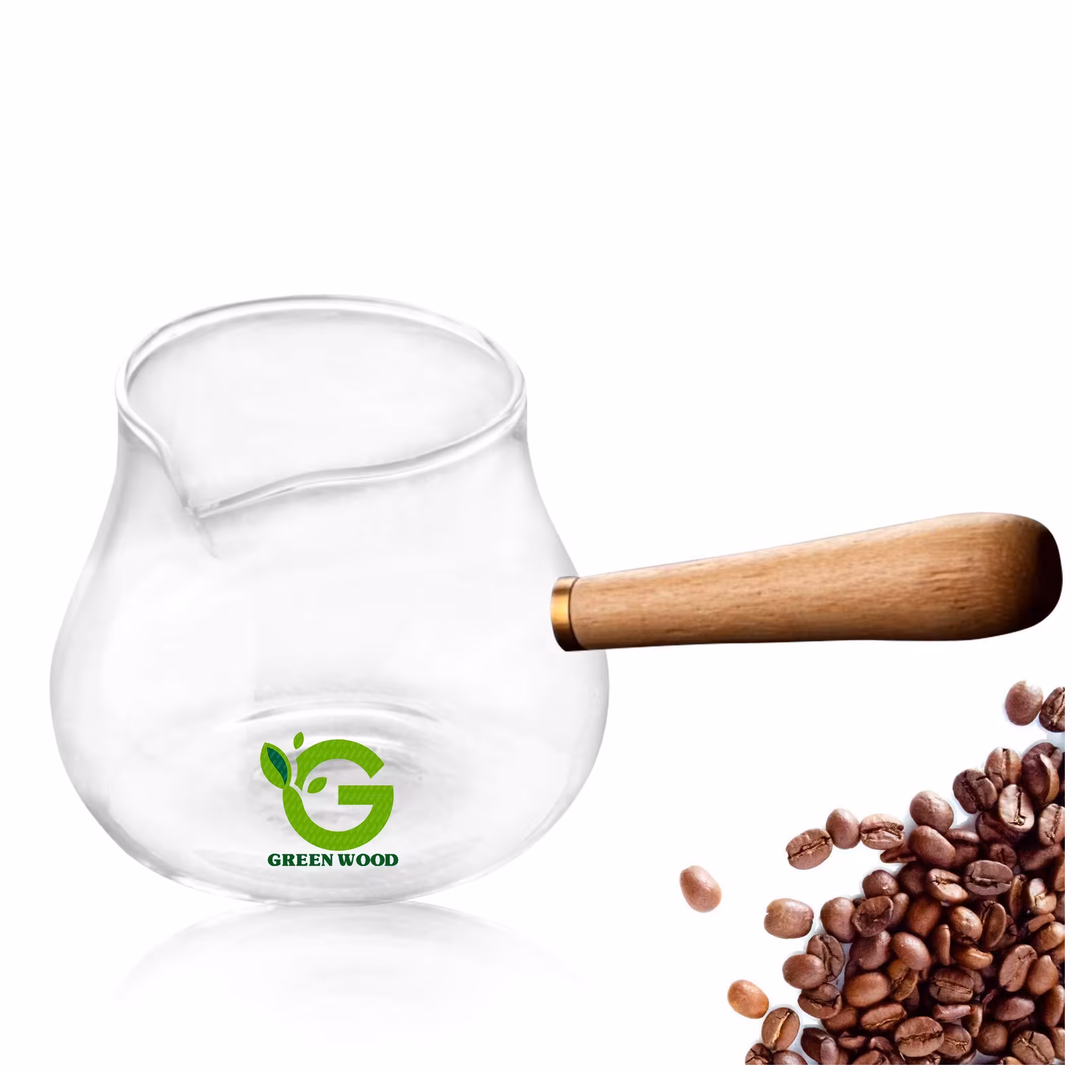 شیرجوش پیرکس دسته چوبی 350 میلی لیتر کد Gw71501003