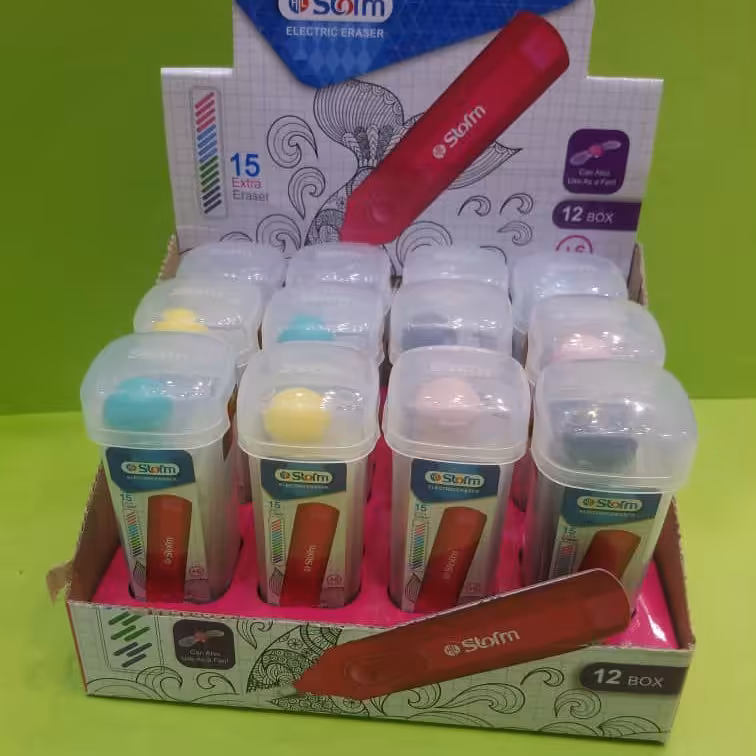 پاکن برقی استورم دو منظوره پنکه دار به همراه پاکن یدکی