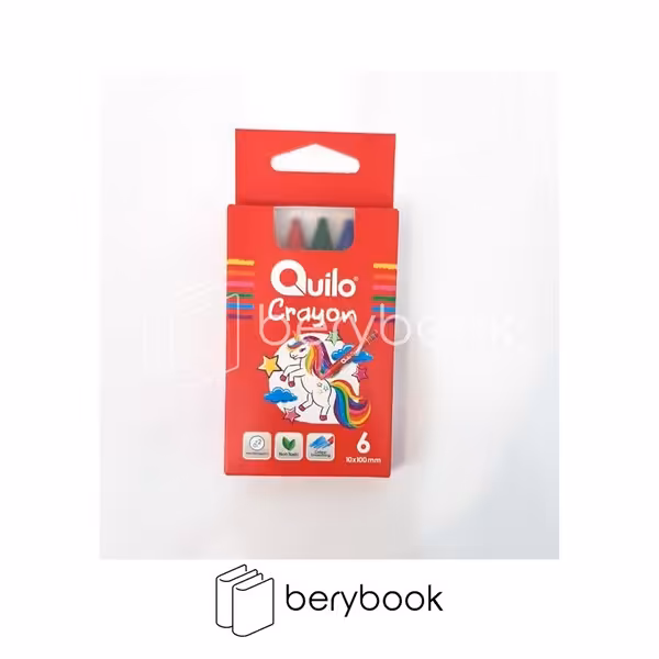Quilo / کوییلو / پاستل 6 رنگ مقوایی / 10*100میل / 644535