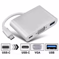 تبدیل IFORTECH TYPE-C TO VGA-USB3.0