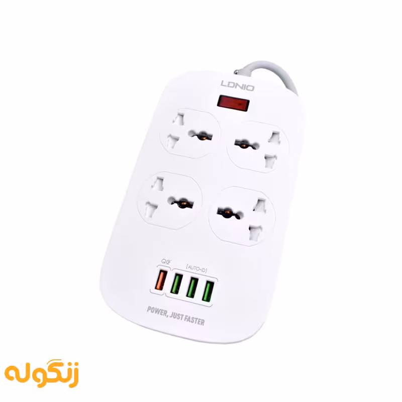چند راهی برق الدینیو Ldnio مدل SC4407 - زنگوله