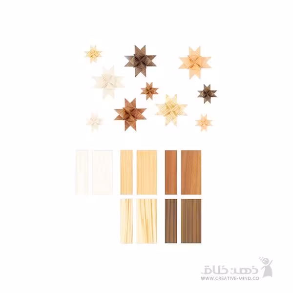 ملیله کاغذی قهوه ای